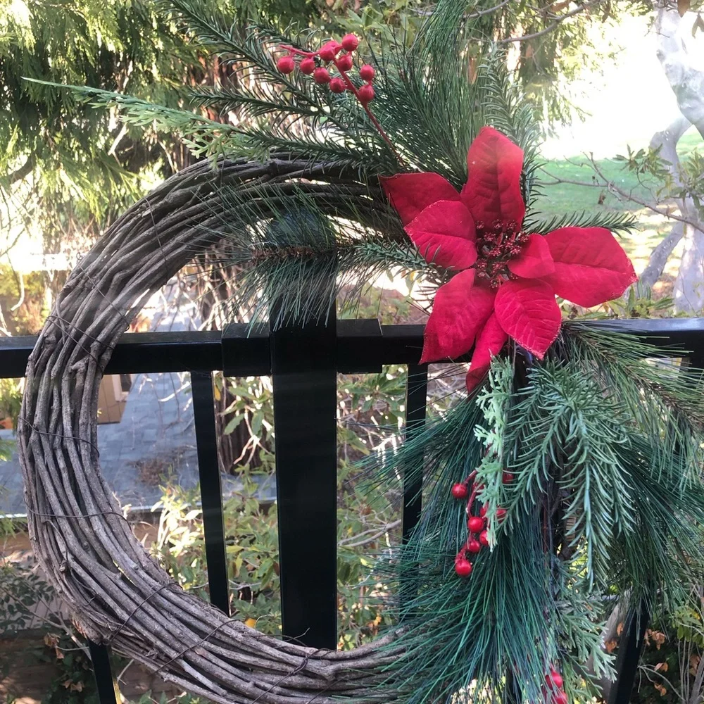 🎄❄️🎄- Rustic Christmas Wreath NWOT